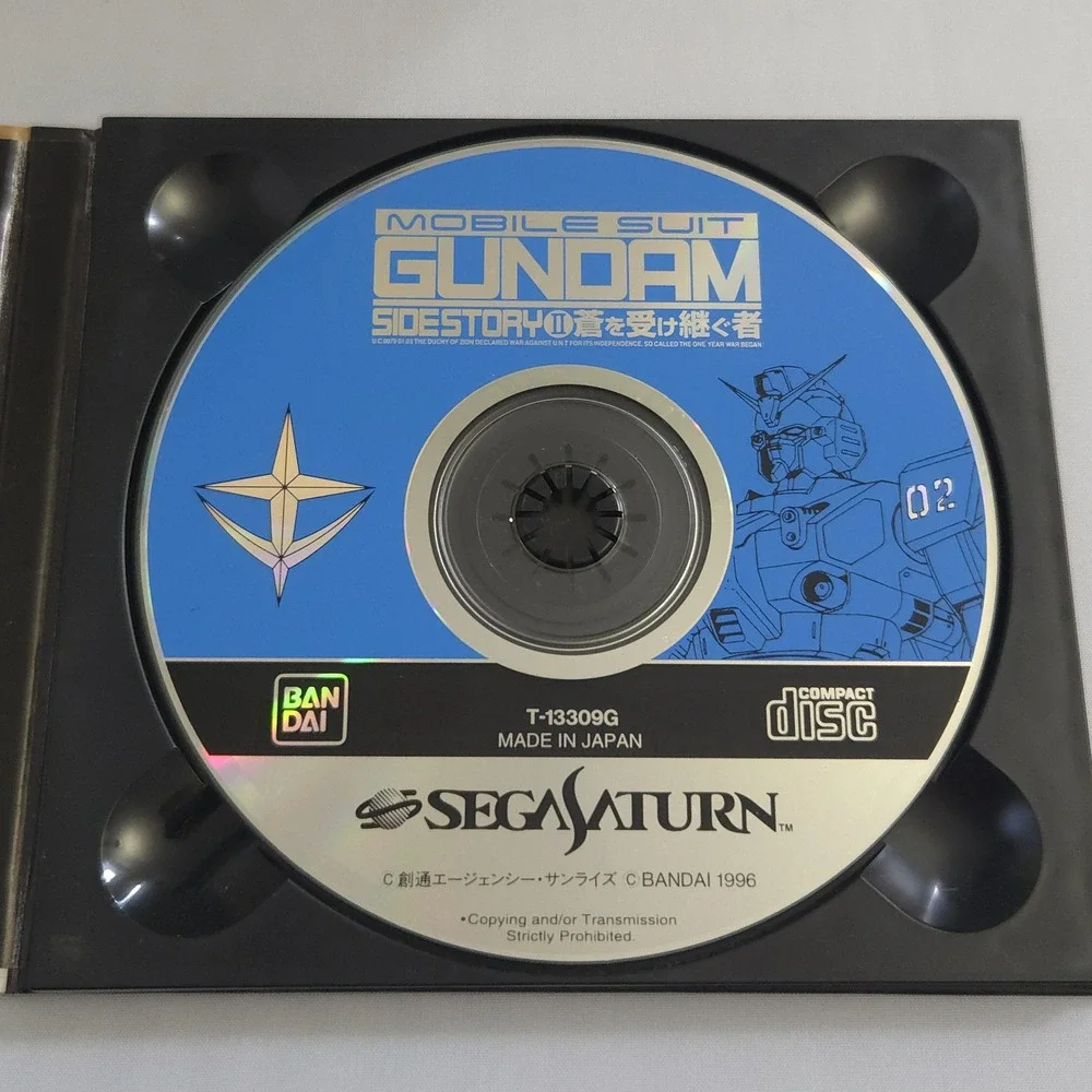 Mobile Suit Gundam Side Story 2 - Sega Saturn JP Import CIB - Tested - US Seller